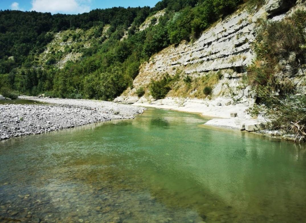 Il Nido Di Matilde _Monolocale Design Sul Fiume_ Lejlighed Rossena Eksteriør billede